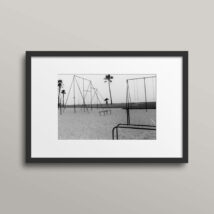 Empty Spaces #1 - Venice Beach California - Framed